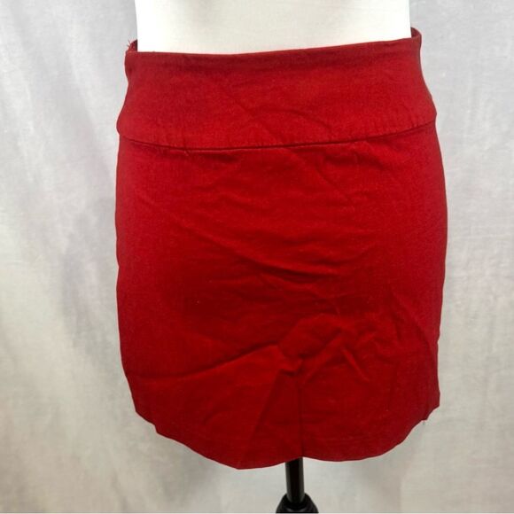 Urban Outfitters Silence + Noise rust color moto mini skirt size small - Picture 7 of 11